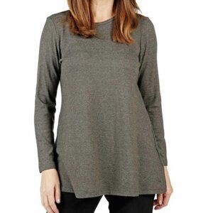 New Mr Max Olive Gray Swing Tunic Top Size Small bin 3G